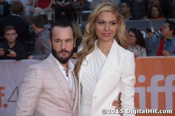 Michael Eklund and Elena Semikina | Mr. Right premiere | 40th Toronto International Film Festival