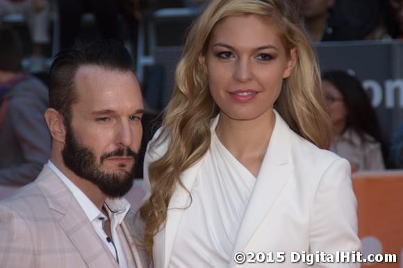 Michael Eklund and Elena Semikina | Mr. Right premiere | 40th Toronto International Film Festival