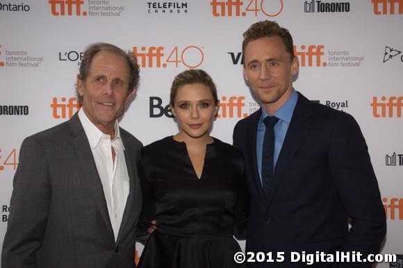 Marc Abraham, Elizabeth Olsen and Tom Hiddleston | I Saw the Light premiere | 40th Toronto International Film Festival