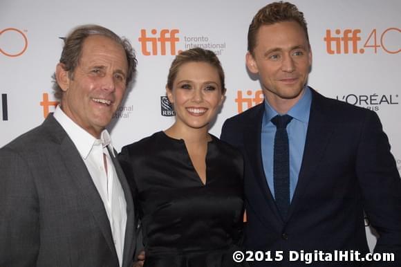 Marc Abraham, Elizabeth Olsen and Tom Hiddleston | I Saw the Light premiere | 40th Toronto International Film Festival