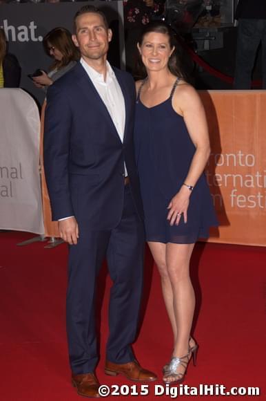 George Dyson IV and Tracy Caldwell Dyson at The Martian premiere | 40th Toronto International Film Festival
