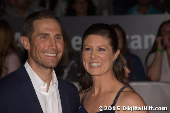 George Dyson IV and Tracy Caldwell Dyson at The Martian premiere | 40th Toronto International Film Festival