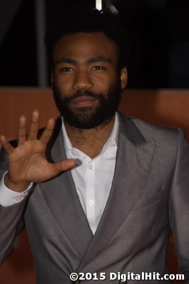 Donald Glover at The Martian premiere | 40th Toronto International Film Festival