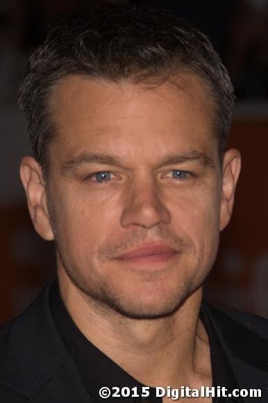 Matt Damon at The Martian premiere | 40th Toronto International Film Festival