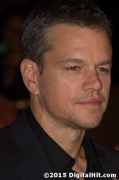Matt Damon at The Martian premiere | 40th Toronto International Film Festival