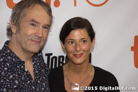Carter Burwell and Christine Sciulli | Legend premiere | 40th Toronto International Film Festival