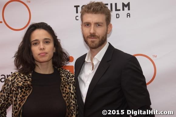 Chelsea Tyler and Jon Foster at The Program premiere | 40th Toronto International Film Festival