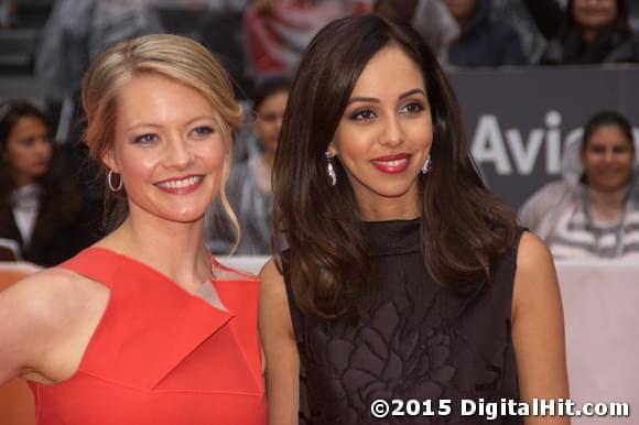 Sarah Allen and Gia Sandhu | Beeba Boys premiere | 40th Toronto International Film Festival