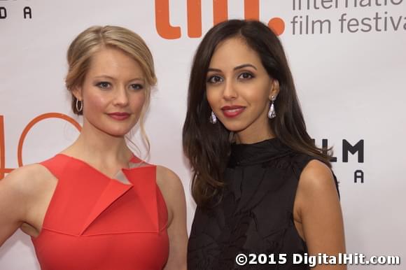 Sarah Allen and Gia Sandhu | Beeba Boys premiere | 40th Toronto International Film Festival