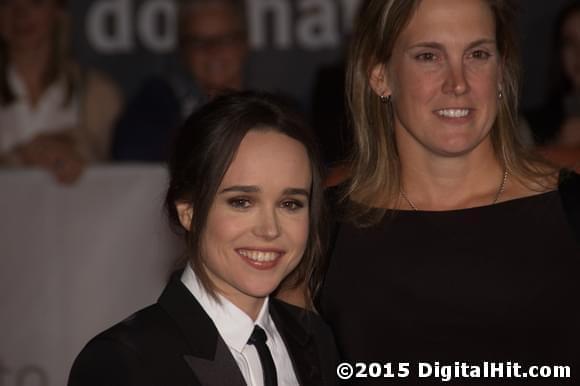Elliot Page and Stacie Andree | Freeheld premiere | 40th Toronto International Film Festival