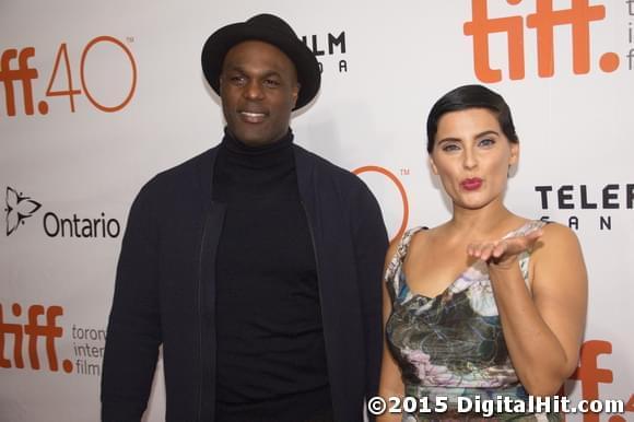 Karl Campbell and Nelly Furtado | Hyena Road premiere | 40th Toronto International Film Festival