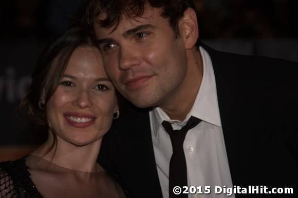 Celina Sinden and Rossif Sutherland | Hyena Road premiere | 40th Toronto International Film Festival