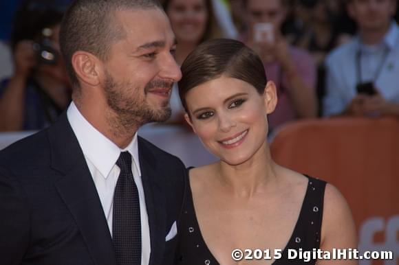 Shia LaBeouf and Kate Mara | Man Down premiere | 40th Toronto International Film Festival