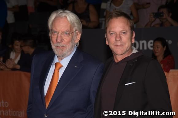 Donald Sutherland and Kiefer Sutherland | Forsaken premiere | 40th Toronto International Film Festival