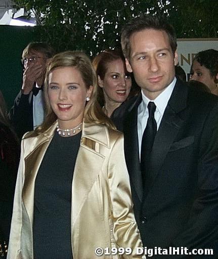 Tea Leoni and David Duchovny | 56th Annual Golden Globe Awards