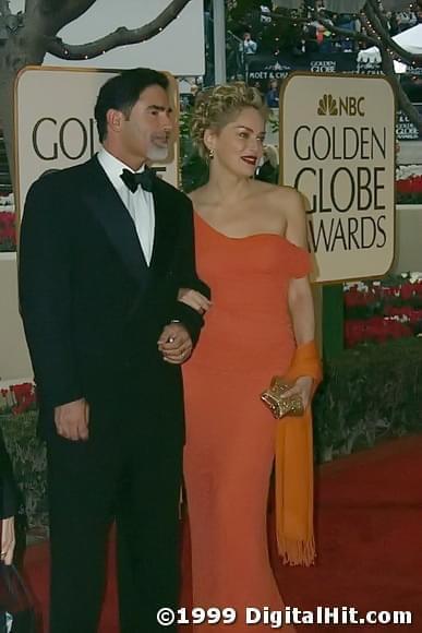 Phil Bronstein and Sharon Stone | 56th Annual Golden Globe Awards