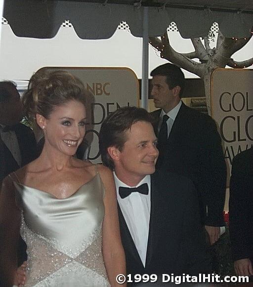 Tracy Pollan and Michael J. Fox | 56th Annual Golden Globe Awards