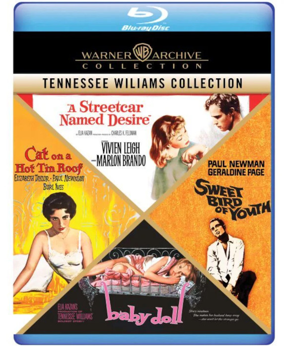 Tennessee Williams 4-Film Collection Blu-ray coverart