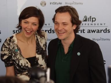 Maggie Gyllenhaal & Peter Sarsgaard  |  18th Independent Spirit Awards | DigitalHit.com ©2003 Digital Hit Entertainment Inc. Photographer:Ian Evans All rights reserved.