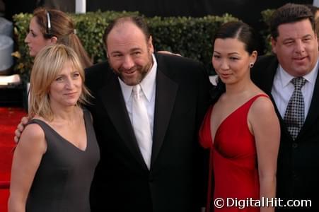 Edie Falco, James Gandolfini, Deborah Lin and Steve Schirripa | 14th Annual Screen Actors Guild Awards