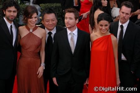 Adrian Grenier, Perrey Reeves, Rex Lee, Kevin Connolly, Emmanuelle Chriqui and Kevin Dillon | 14th Annual Screen Actors Guild Awards