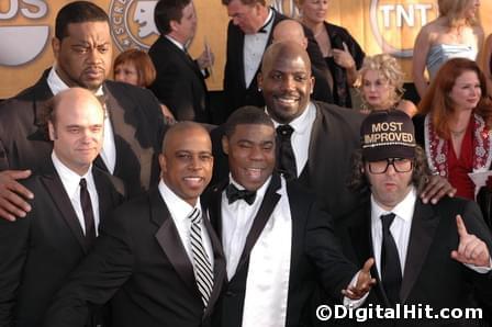 Scott Adsit, Grizz Chapman, Keith Powell, Tracy Morgan, Kevin Brown and Judah Friedlander | 15th Annual Screen Actors Guild Awards
