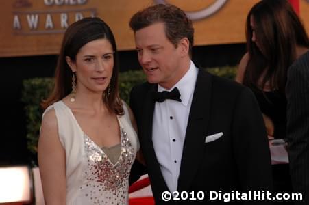 Livia Giuggioli and Colin Firth | 16th Annual Screen Actors Guild Awards