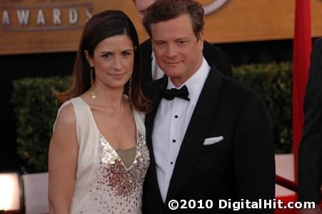 Livia Giuggioli and Colin Firth | 16th Annual Screen Actors Guild Awards