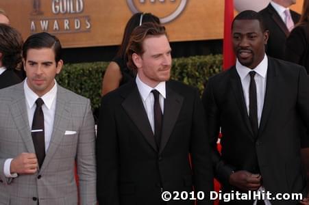 Eli Roth, Michael Fassbender and Jacky Idoa | 16th Annual Screen Actors Guild Awards