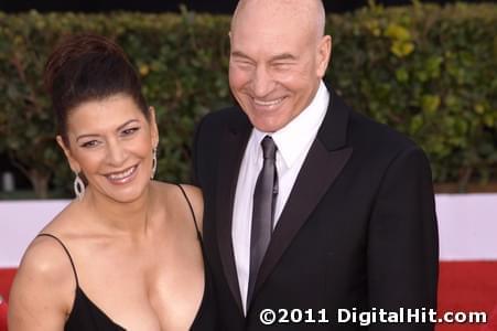 Marina Sirtis and Patrick Stewart | 17th Annual Screen Actors Guild Awards