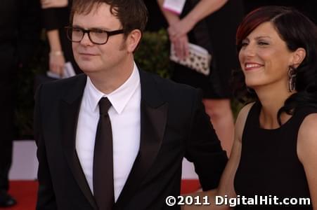 Photo: Picture of Rainn Wilson and Holiday Reinhorn | 17th Annual Screen Actors Guild Awards SAG-2011-0350.jpg