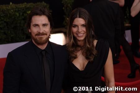 Christian Bale and Sibi Blazic | 17th Annual Screen Actors Guild Awards