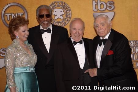 Tova Borgnine, Morgan Freeman, Tim Conway and Ernest Borgnine | 17th Annual Screen Actors Guild Awards