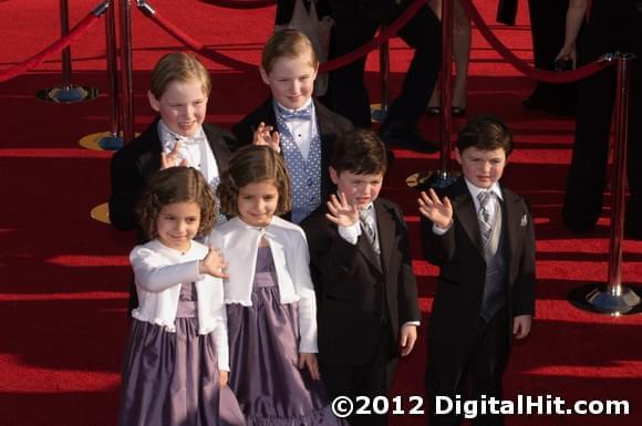 Declan McTigue, Rory McTigue, Josie Gallina, Lucy Gallina, Brady Noon and Connor Noon | 18th Annual Screen Actors Guild Awards
