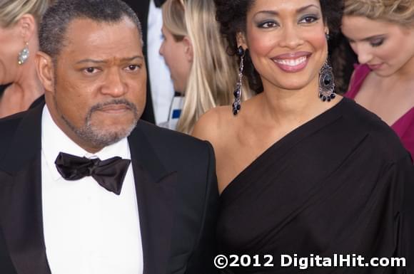 Laurence Fishburne and Gina Torres | 18th Annual Screen Actors Guild Awards