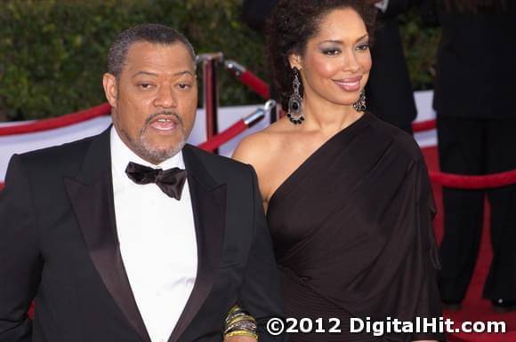 Laurence Fishburne and Gina Torres | 18th Annual Screen Actors Guild Awards