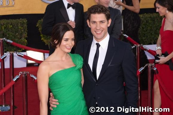 Emily Blunt and John Krasinski | 18th Annual Screen Actors Guild Awards