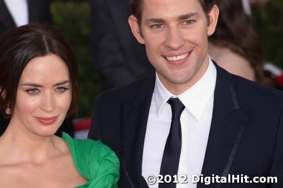 Emily Blunt and John Krasinski | 18th Annual Screen Actors Guild Awards