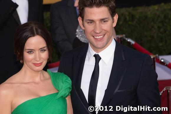 Emily Blunt and John Krasinski | 18th Annual Screen Actors Guild Awards