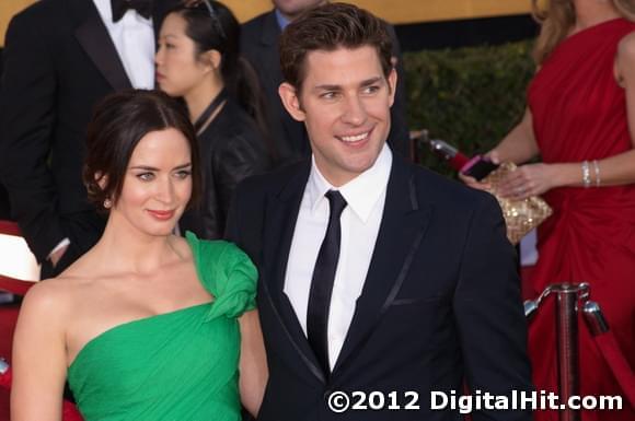 Emily Blunt and John Krasinski | 18th Annual Screen Actors Guild Awards