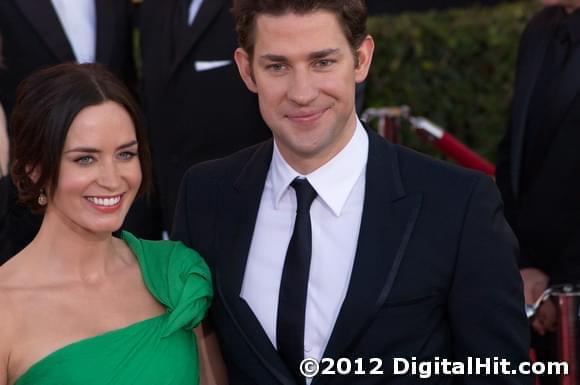 Emily Blunt and John Krasinski | 18th Annual Screen Actors Guild Awards