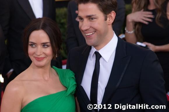 Emily Blunt and John Krasinski | 18th Annual Screen Actors Guild Awards