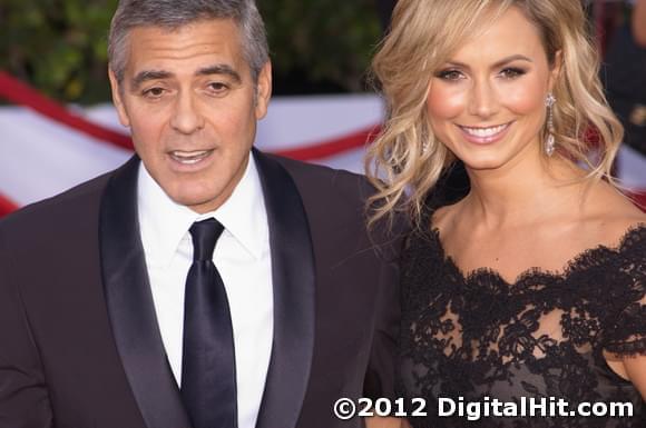 Photo: Picture of George Clooney and Stacy Keibler | 18th Annual Screen Actors Guild Awards 18th-SAG-Awards-0311.jpg