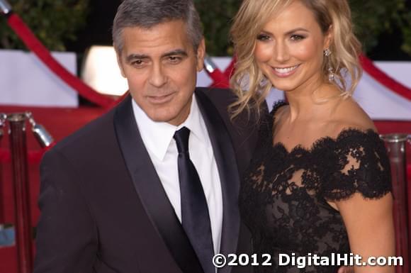 George Clooney and Stacy Keibler | 18th Annual Screen Actors Guild Awards