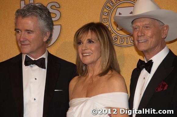 Patrick Duffy, Linda Gray and Larry Hagman | 18th Annual Screen Actors Guild Awards