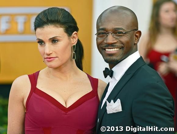 Idina Menzel and Taye Diggs