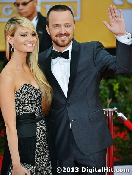 Lauren Parsekian and Aaron Paul | 19th Annual Screen Actors Guild Awards