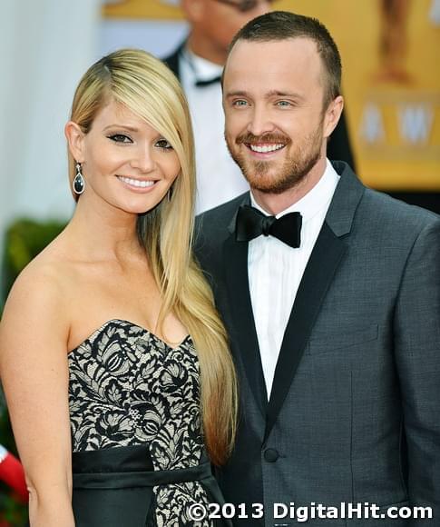 Lauren Parsekian and Aaron Paul | 19th Annual Screen Actors Guild Awards